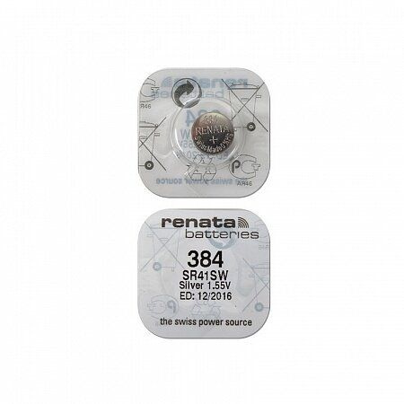 Renata Батарейка 384, 392 (SR41), Оксид-серебряный тип - купить с ...