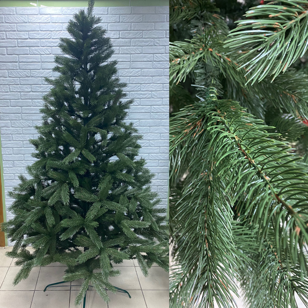 Ель искусственная литая Кремлевская 1,8 м купить на OZON по низкой цене ...