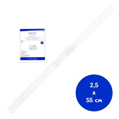 Силиконовый пластырь от рубцов и шрамов Scar Fx, 2,5х55 см - купить с ...