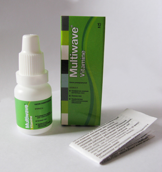 Капли универсальные офтальмологические MULTIWAVE-VITAMINE объем 10 мл ...