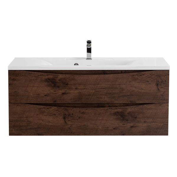 Комплект тумба с раковиной подвесная BelBagno MARINO 110 Rovere Moro ...