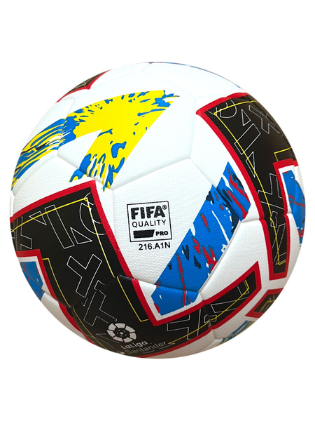 Футбольный мяч FIFA Santander_Пума цветной, 5 размер, разноцветный ...