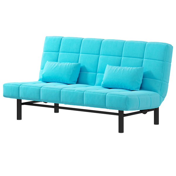 Диван-кровать Идея Клик-Кляк_голубой (матрас ППУ), механизм Книжка ...