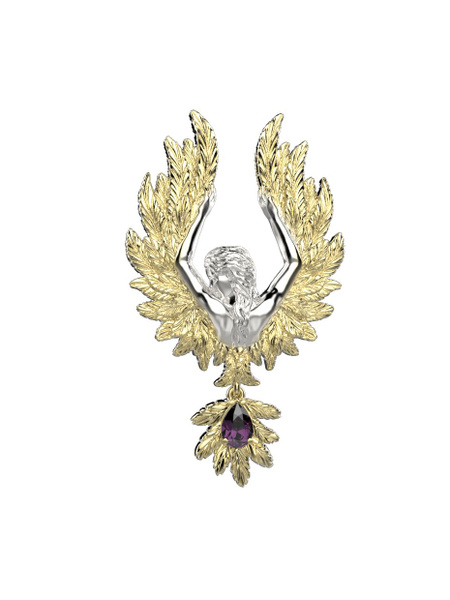 Spika Gold Подвеска Серебро родированное 960 пробы - купить с доставкой ...