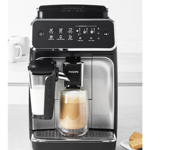 Автоматическая кофемашина Philips LatteGo EP3246/70 Series 3200, черный ...