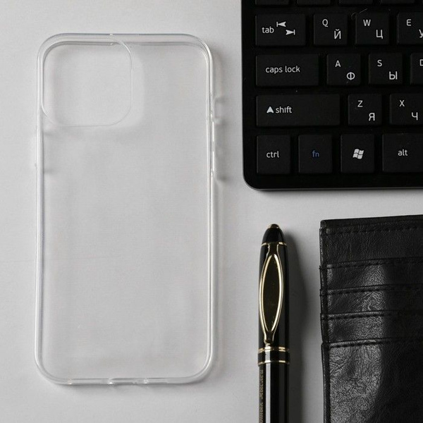 Чехол Innovation для iPhone 13 Pro Max, силиконовый, прозрачный ...