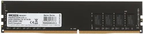 Модуль оперативной памяти AMD Radeon R9 Gamer Series DDR4 3200 Мгц8 ГБ ...