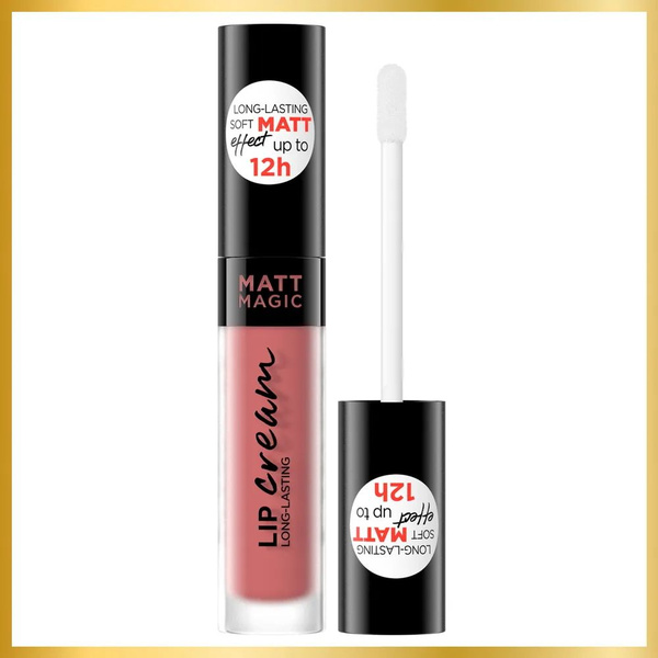 EVELINE Помада для губ MATT MAGIC LIP CREAM матовая жидкая, тон №05 ...