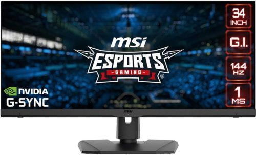 Монитор MSI MPG341QR 34-дюймовый игровой монитор с разрешением IPS ...