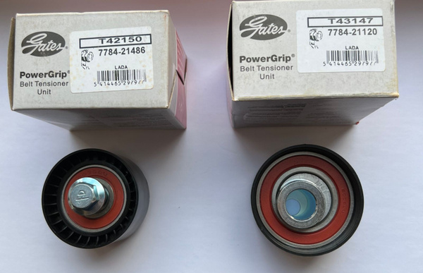 Комплект роликов (натяжной и опорный ремня ГРМ) на ВАЗ 2170 Lada Priora ...