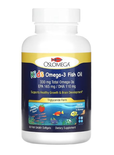 Омега 3 Oslomega EPA/DHA (165/110) 60 шт - купить с доставкой по ...