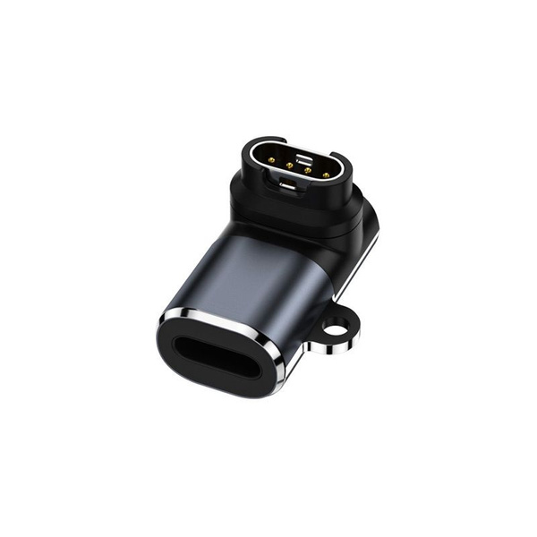 Адаптер переходник Type-C для зарядки часов Garmin фронтальный изгиб ...