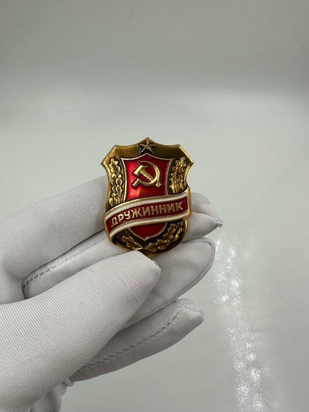 Значок "Дружинник" СССР - купить с доставкой по выгодным ценам в ...