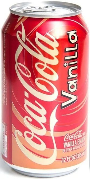 Газированный напиток Coca-Cola Vanilla / Кока-Кола Ванилла 355 мл. (США ...