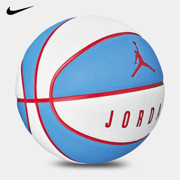Мяч баскетбольный Jordan nklq6AB55 №7, белый, синий купить по низкой ...