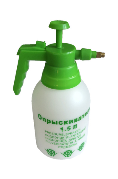 Опрыскиватель 1,5 л. (помповый) пластик, белый - купить по выгодной ...