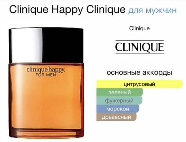 Clinique Happy for Men Туалетная вода 100 мл (901673888)