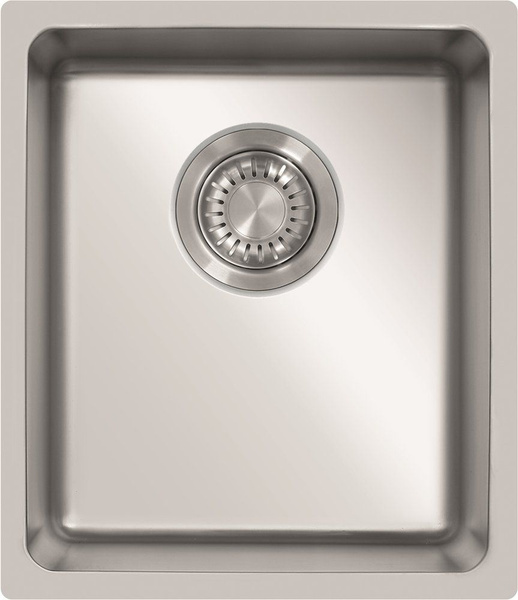 Мойка кухонная TopZero Micro ME340.GT10K металлическая, 38x44, врезные ...