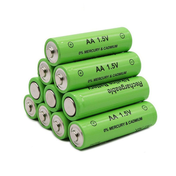 1.5V 4800 мАч Заряжаемый аккумулятор AA Щелочной аккумулятор AA для ...