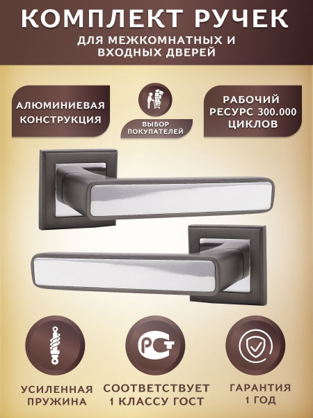 Ручка для двери межкомнатной и входной - купить по низкой цене в ...