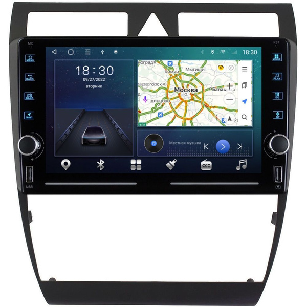 Магнитола R320 для Ауди А6 Audi A6 C5, C6 1997-2008 - Android 12 ...