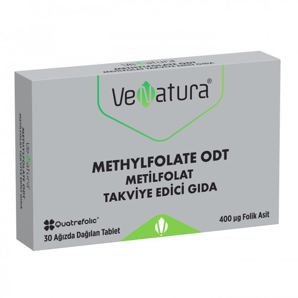 Венатура Метилфолат 400 мкг 30 таблеток Venatura Metilfolat 400 mcg 30 ...