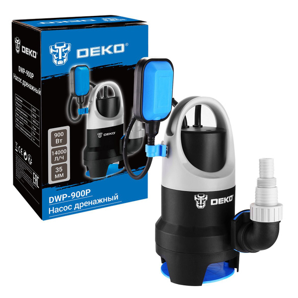 Насос дренажный DEKO DWP-900P (поплавок, 220В) - купить по выгодной ...
