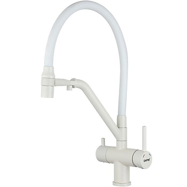 Смеситель Gappo G4398-80_50_270_С изливом Латунь, Силикон Аэратор ...