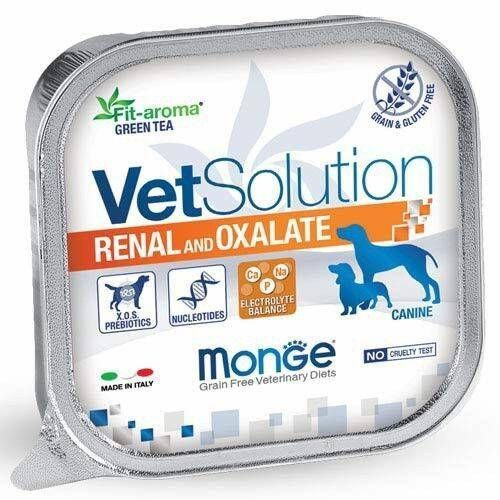 Monge VetSolution Dog Renal and Oxalate влажный корм для собак Ренал и ...