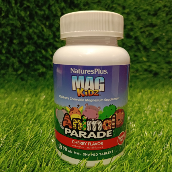 Магний Animal Parade MagKidz для детей натуральный вишневый вкус 90 ...