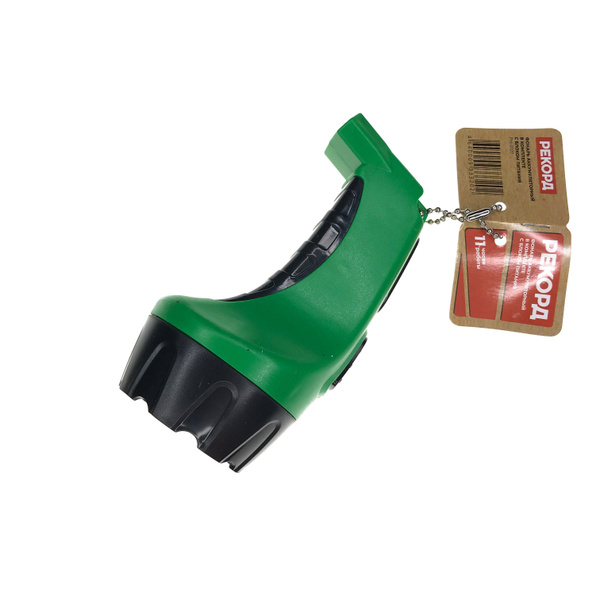 Фонарь Рекорд РМ-0107, аккумуляторный, цвет: зеленый - купить с ...