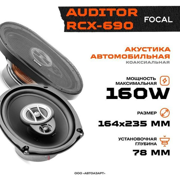 Акустическая система Focal дины фокал, черно-серый - купить по низким ...