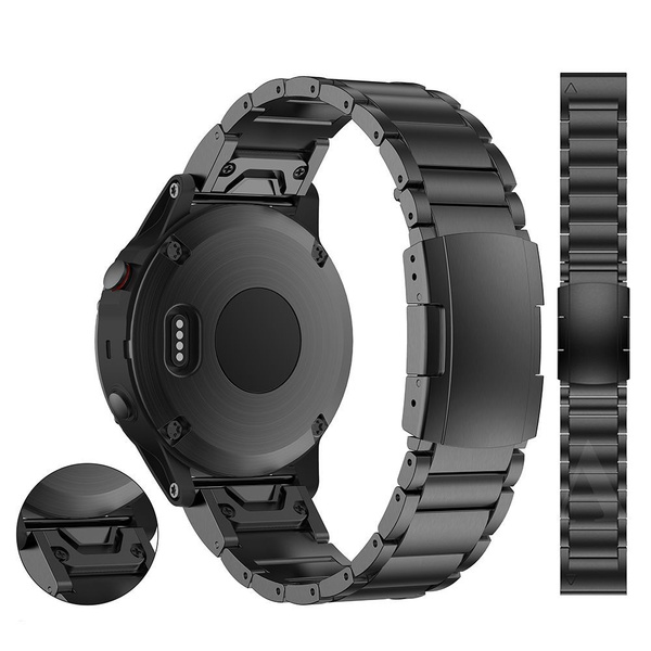 Титановый ремешок для Garmin Fenix 7X, 6X, 5X, 3, Garmin Enduro, Tactix ...