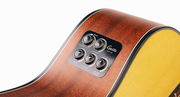 Звукосниматель для акустической гитары, Guitto GGP-02 ...