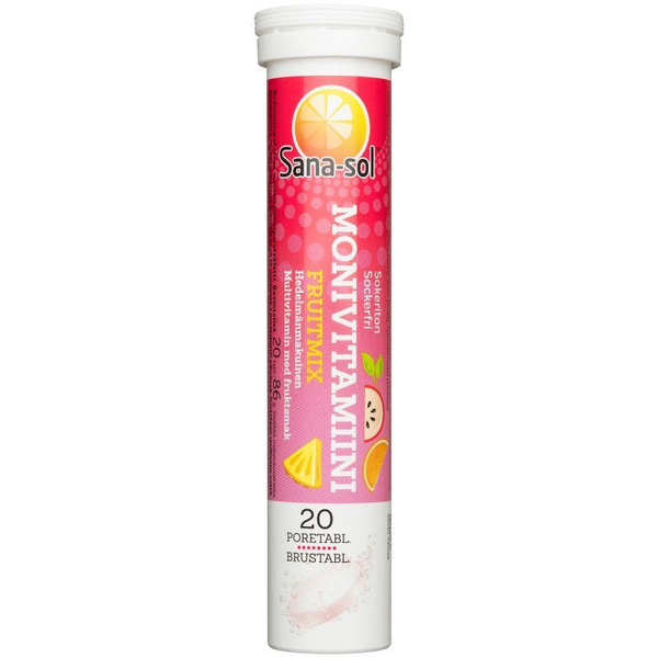 Sana sol monivitamiini инструкция на русском фото Мультивитамины Sana-sol MONIVITAMIINI шипучие 20 шт. - купить с доставкой по выг
