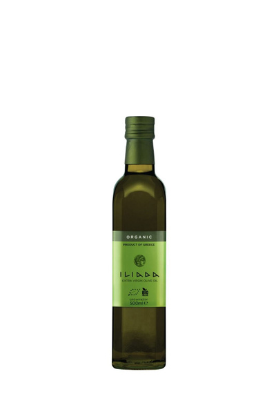 Оливковое масло ILIADA Greek Extra Virgin Olive Oil BIO, Греция, 0.5 л ...
