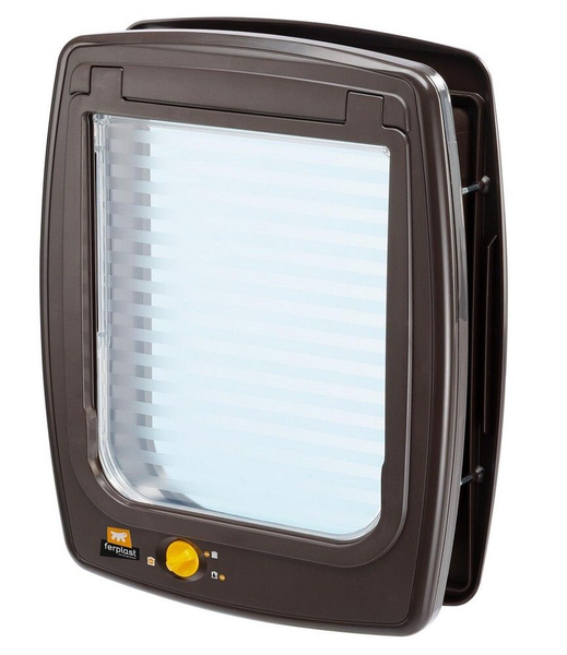 Входная дверка для крупных кошек и собак Swing 11 коричневая - купить с ...