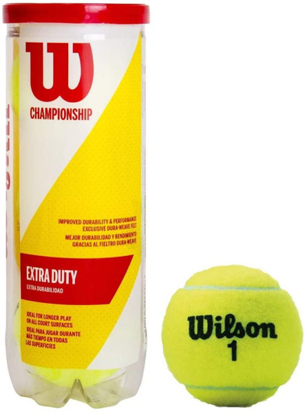 Теннисные мячи Wilson Championship Extra Duty - купить с доставкой по ...