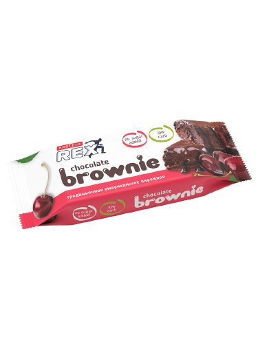 Низкокалорийные Десерты и Сладости ProteinRex Brownie, 50 g мята ...