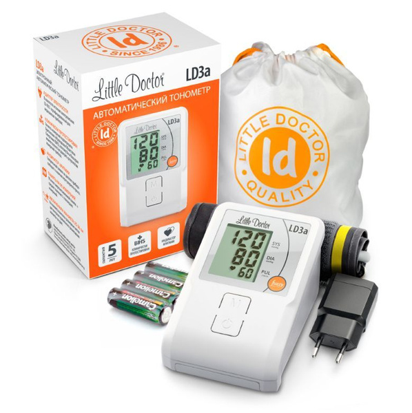 Тонометр автоматический Little Doctor LD 3A на плечо (с адаптером ...