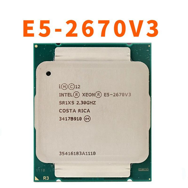 Серверный процессор Intel Xeon, OEM (без кулера), 12 яд., 2.3 ГГц ...