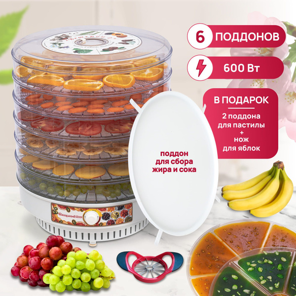 Дегидратор Ветерок СО Ветерок-2 Люкс прозрачная 6, 600 Вт - купить по ...