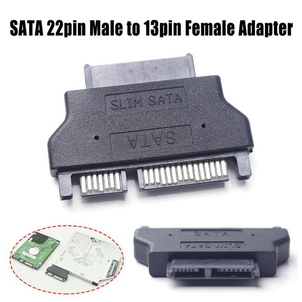 Адаптер переходник c slim SATA мама / SATA папа - купить с доставкой по ...