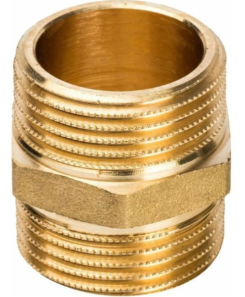 Ниппель латунный 3/4" нар/нар (ниппель, бачонок 3/4) купить на OZON по ...