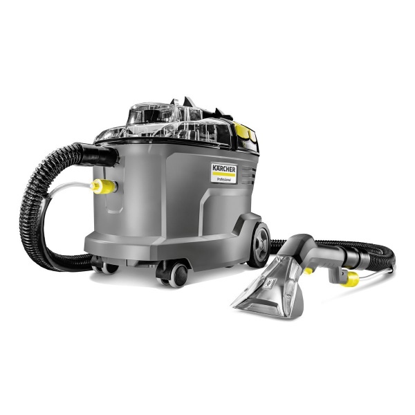 Моющий пылесос Karcher Puzzi 8/1, серый, черный - купить по низким ...
