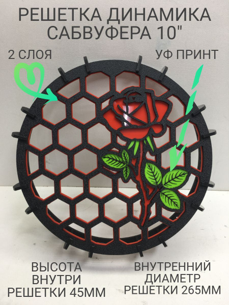 Сетка сабвуфера 10 - купить с доставкой по выгодным ценам в интернет ...