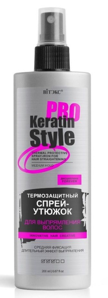 Витэкс Спрей Утюжок PRO KERATIN Style для выпрямления волос ...
