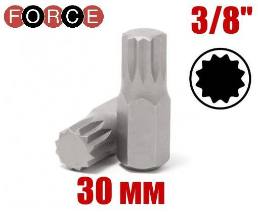 Бита Force Tools 17800, 3/8", 30 мм - купить по низким ценам в интернет ...