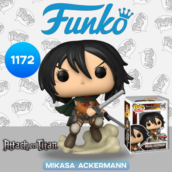 Фигурка Funko POP! Animation Attack on Titan Mikasa Ackermann (Exc ...