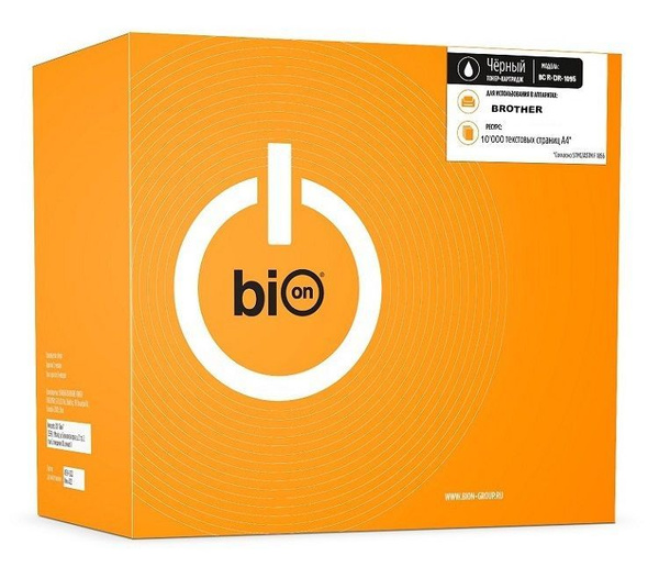 Расходник для печати Bion BCR-DR-1095, Черный (black), для лазерного ...